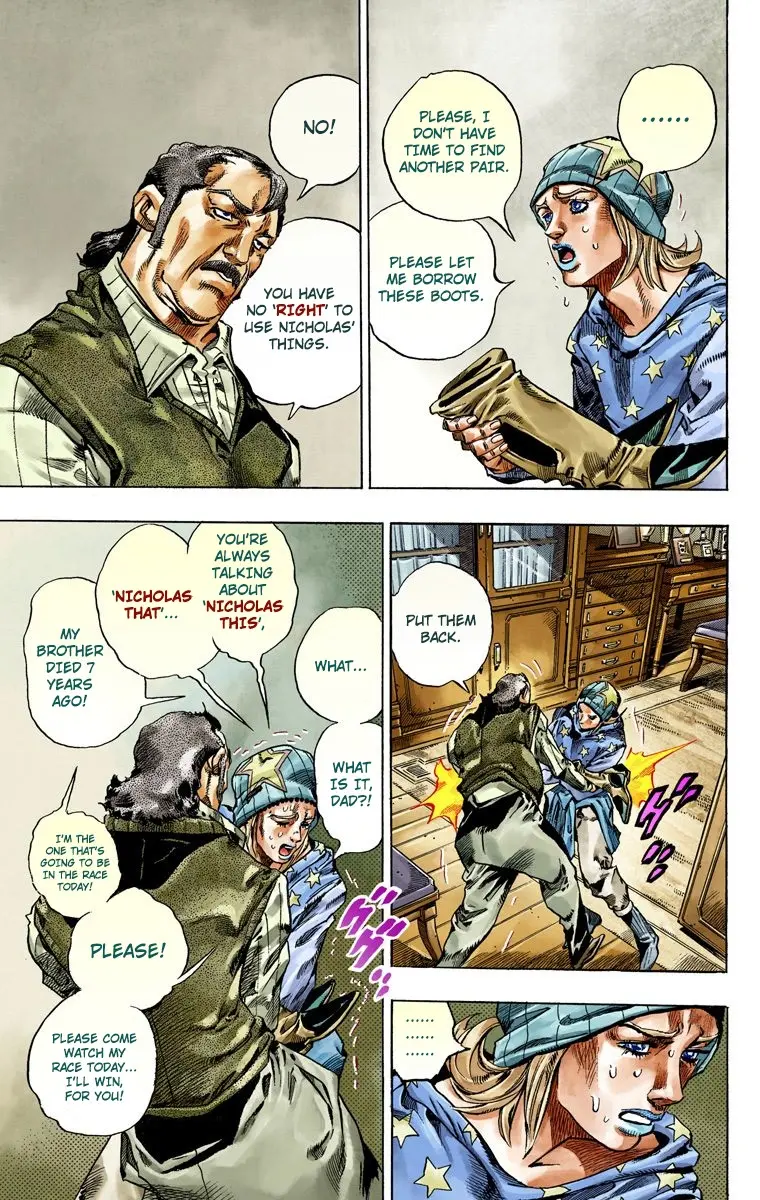 JoJo's Bizarre Adventure Steel Ball Run Colored Manga β Chapter 42 β Page 22