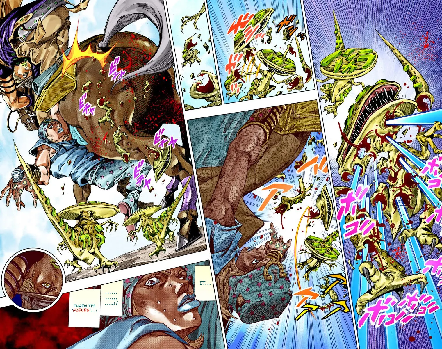 JoJo's Bizarre Adventure Steel Ball Run Colored Manga β Chapter 42 β Page 31