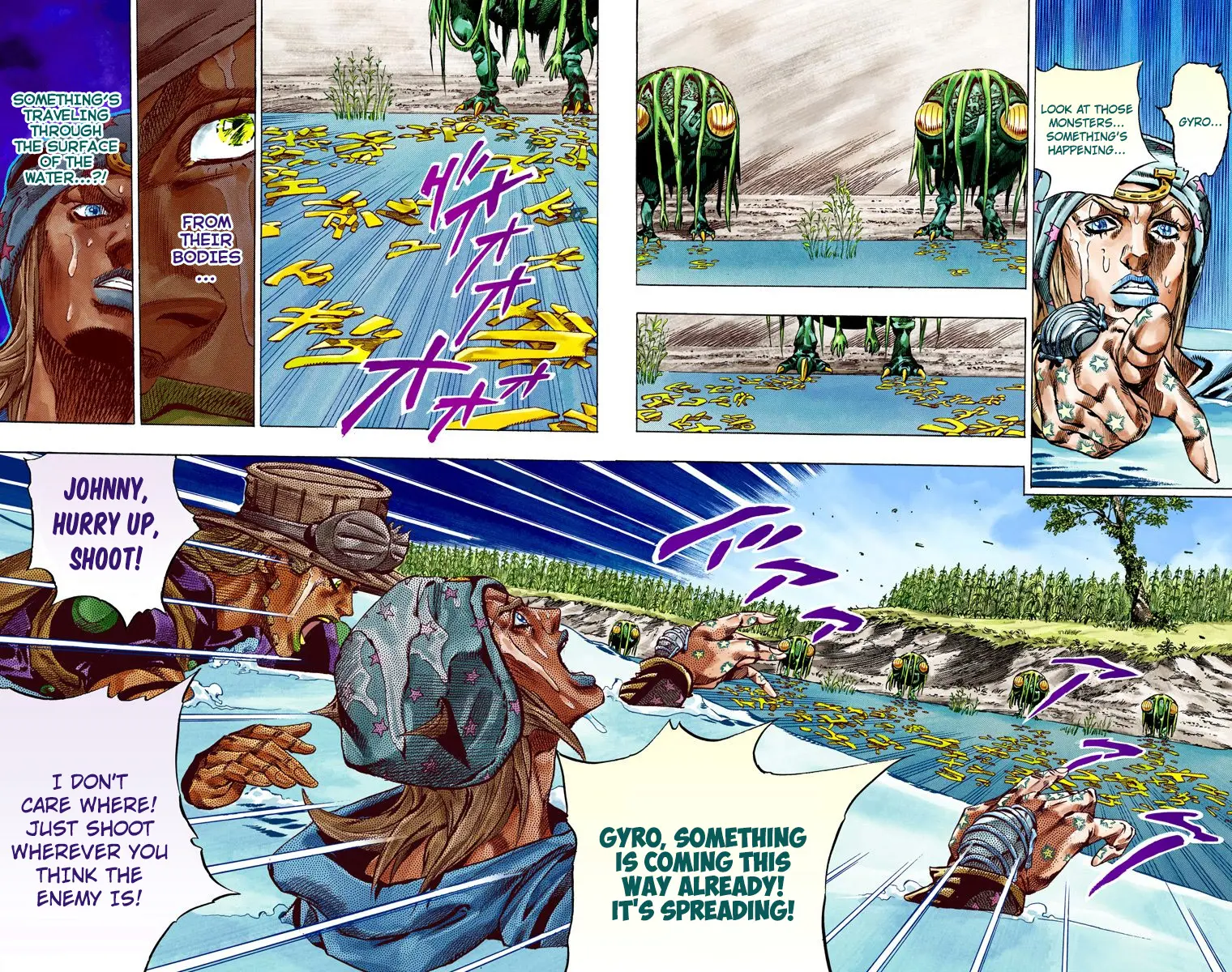 JoJo's Bizarre Adventure Steel Ball Run Colored Manga β Chapter 43 β Page 25