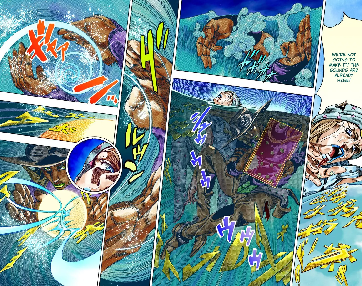 JoJo's Bizarre Adventure Steel Ball Run Colored Manga β Chapter 43 β Page 32