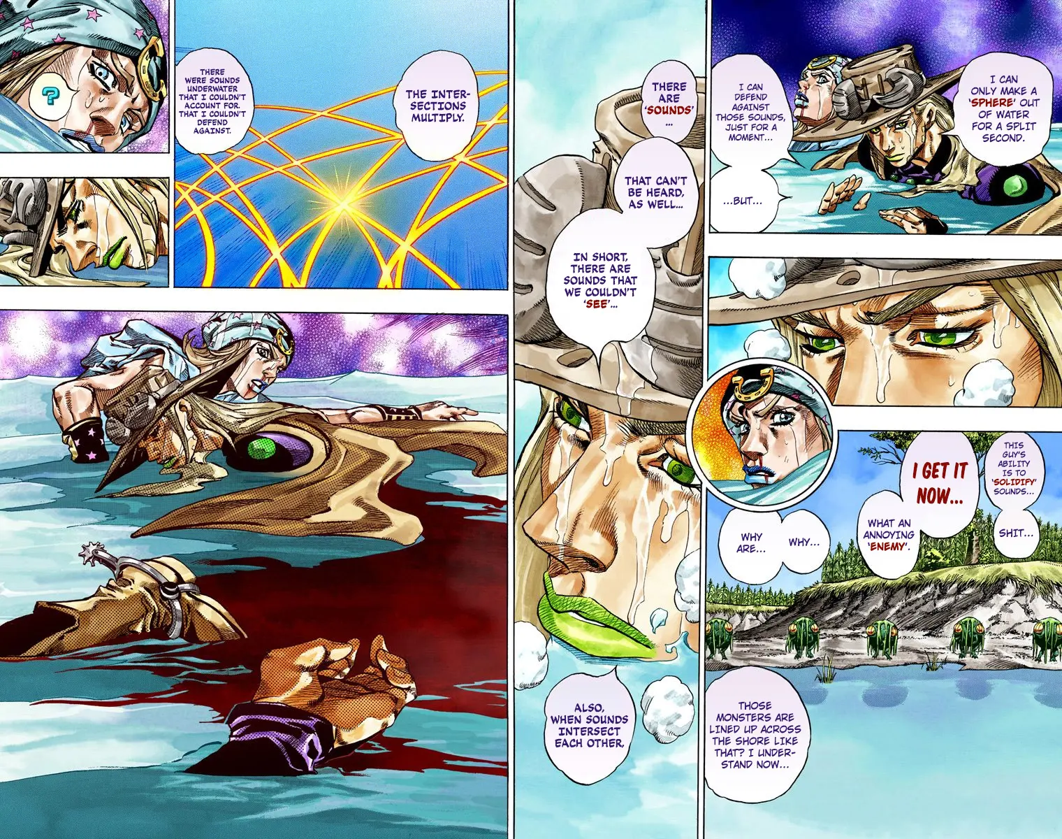 JoJo's Bizarre Adventure Steel Ball Run Colored Manga β Chapter 43 β Page 34