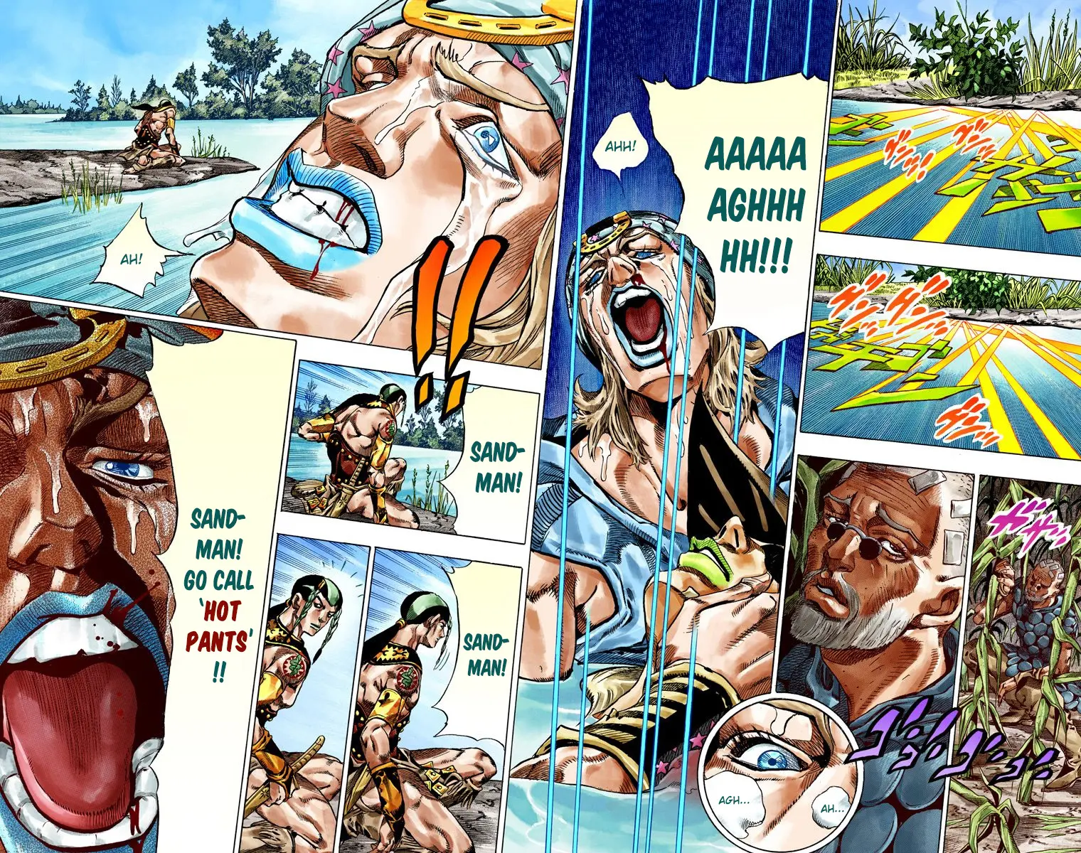 JoJo's Bizarre Adventure Steel Ball Run Colored Manga β Chapter 43 β Page 36
