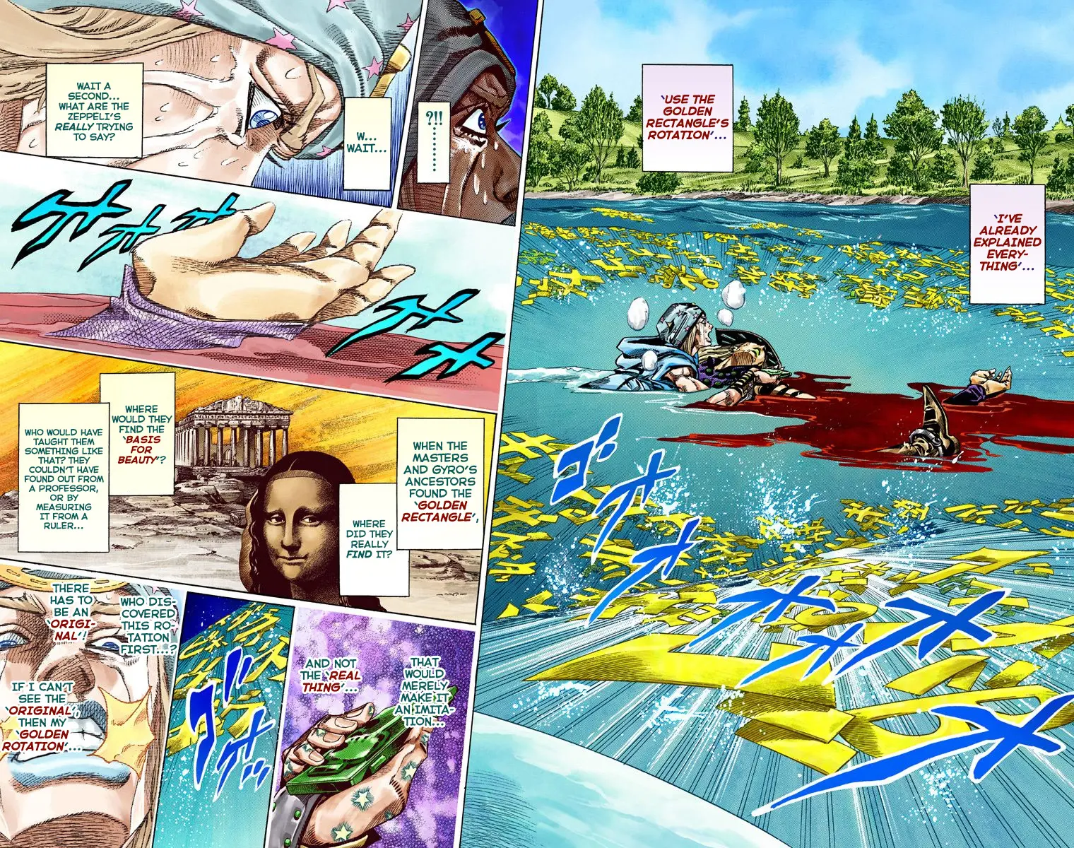 JoJo's Bizarre Adventure Steel Ball Run Colored Manga β Chapter 43 β Page 44