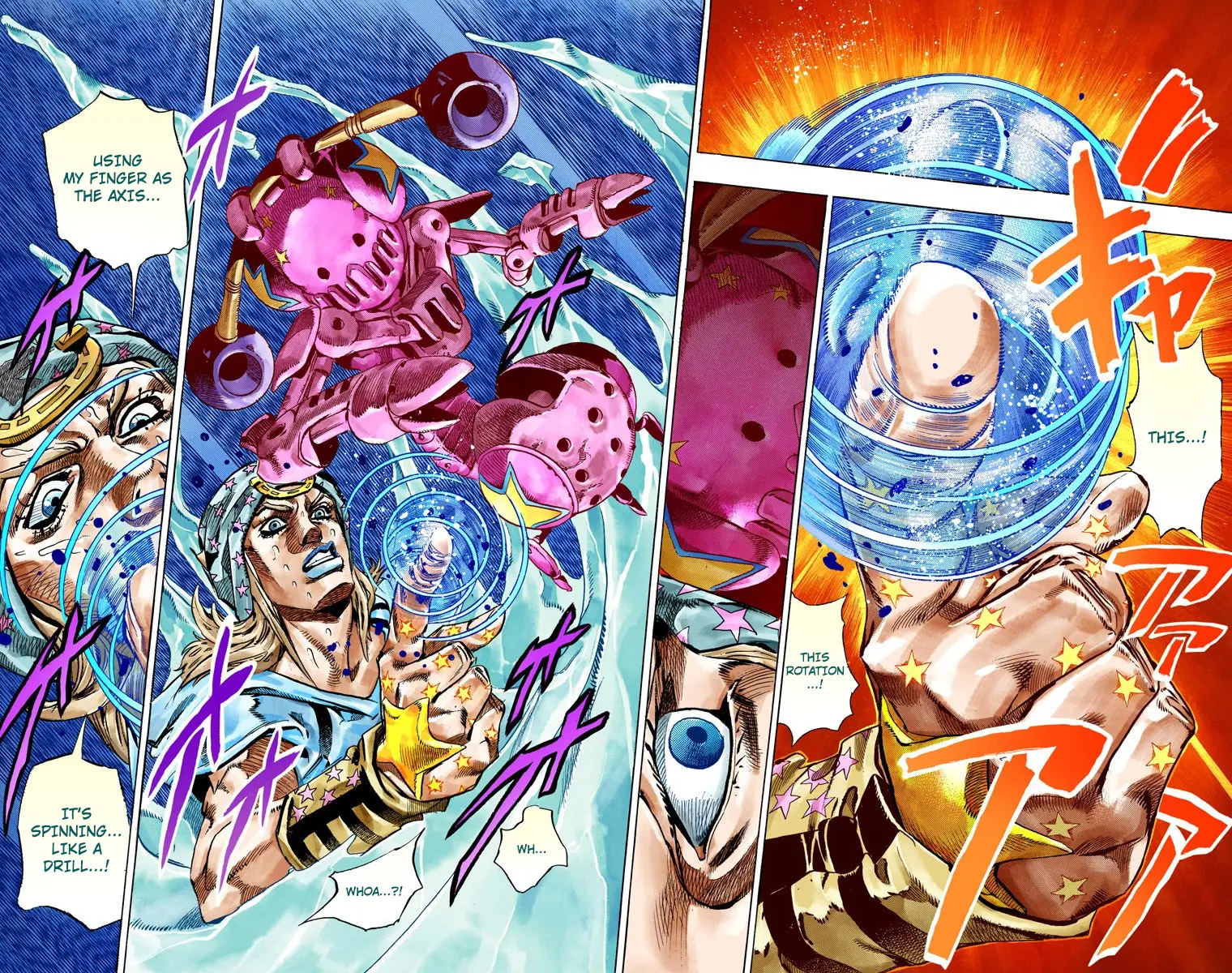 JoJo's Bizarre Adventure Steel Ball Run Colored Manga β Chapter 44 β Page 3