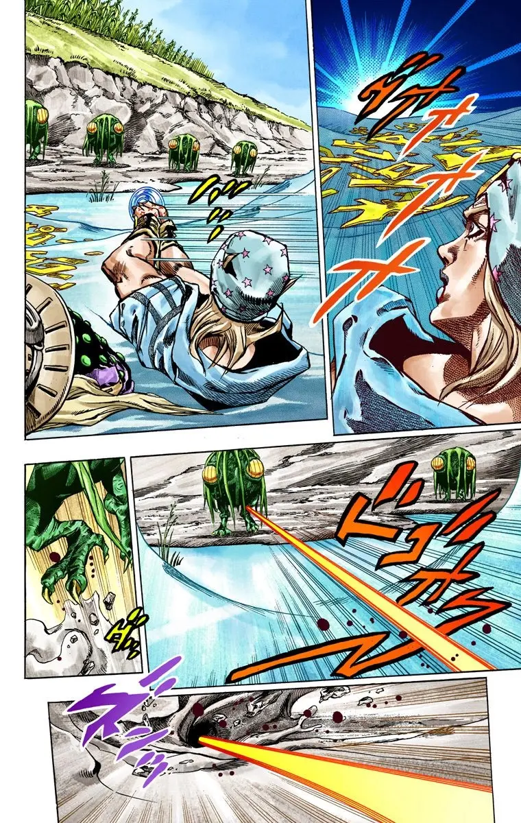 JoJo's Bizarre Adventure Steel Ball Run Colored Manga β Chapter 44 β Page 18