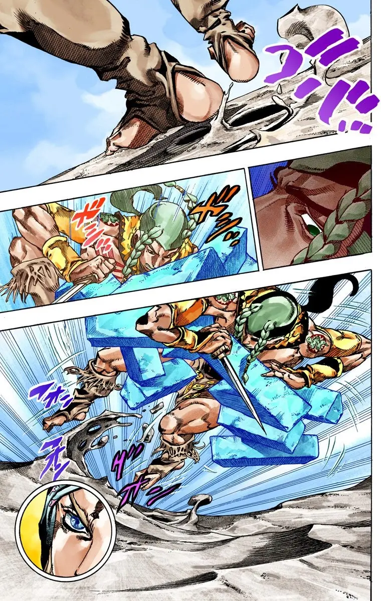 JoJo's Bizarre Adventure Steel Ball Run Colored Manga β Chapter 44 β Page 28