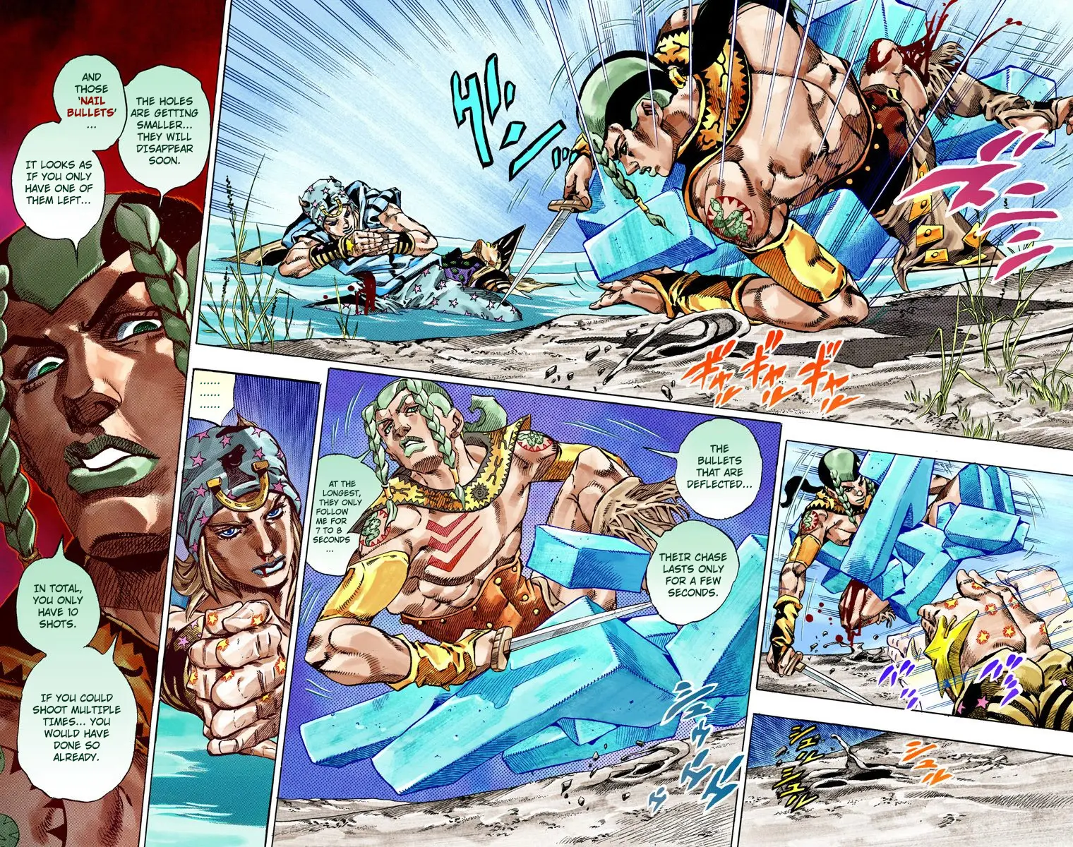 JoJo's Bizarre Adventure Steel Ball Run Colored Manga β Chapter 44 β Page 29