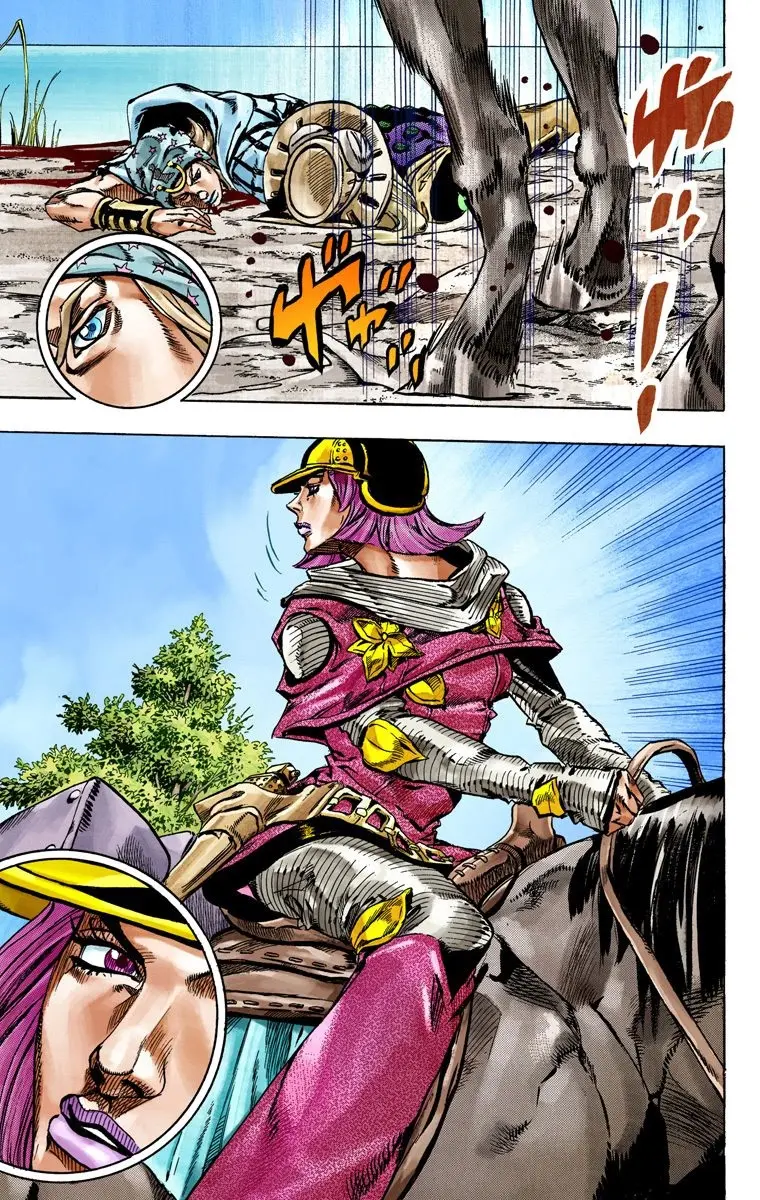 JoJo's Bizarre Adventure Steel Ball Run Colored Manga β Chapter 44 β Page 44