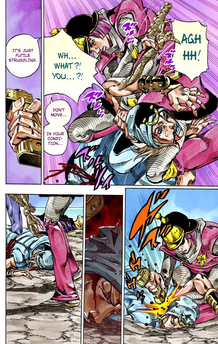 JoJo's Bizarre Adventure Steel Ball Run Colored Manga β Chapter 44 β Page 47