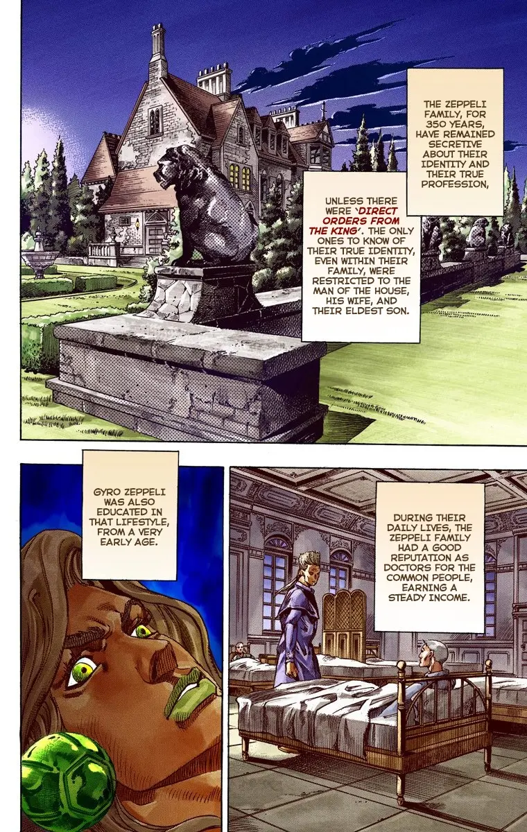 JoJo's Bizarre Adventure Steel Ball Run Colored Manga β Chapter 45 β Page 3