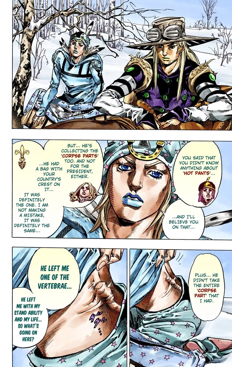 JoJo's Bizarre Adventure Steel Ball Run Colored Manga β Chapter 45 β Page 14