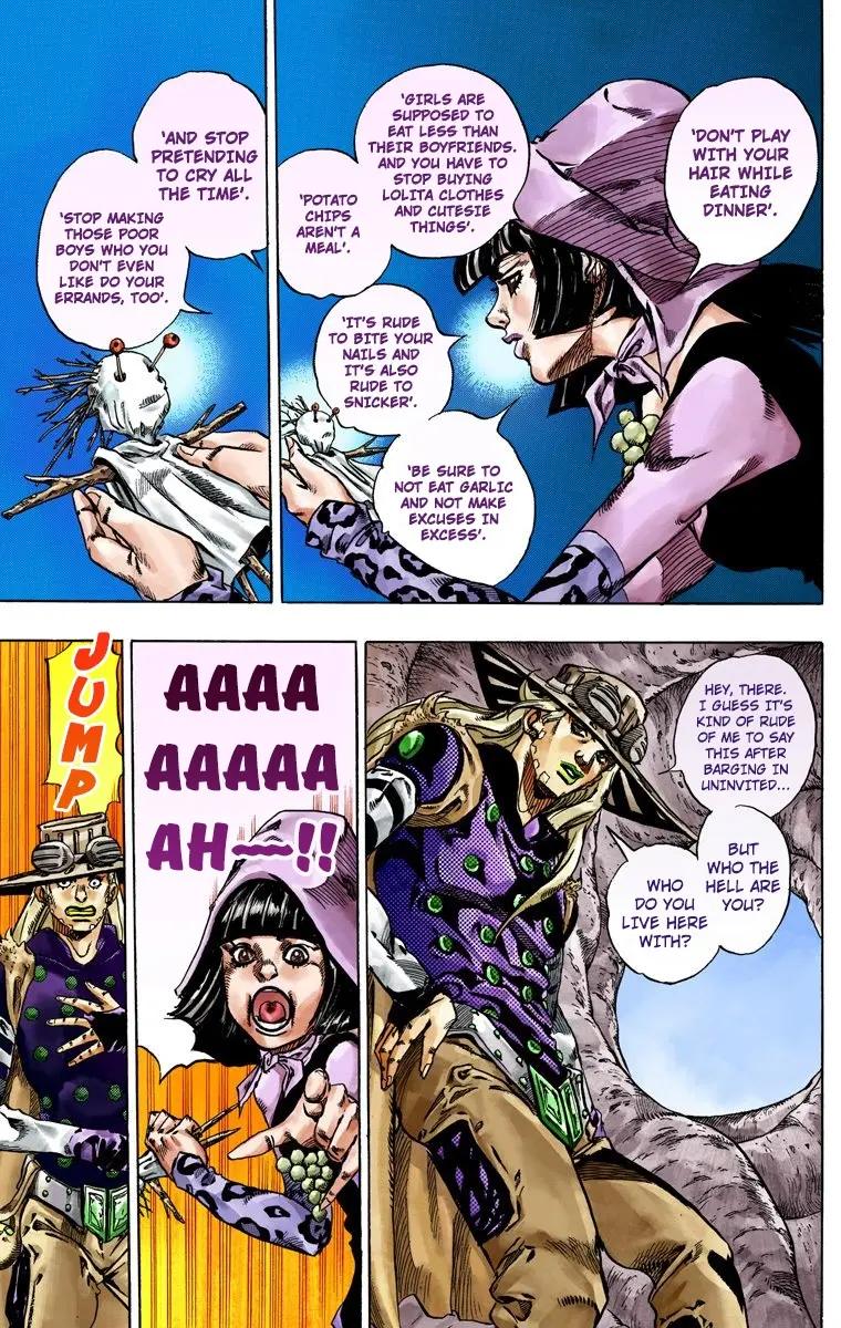 JoJo's Bizarre Adventure Steel Ball Run Colored Manga β Chapter 45 β Page 28