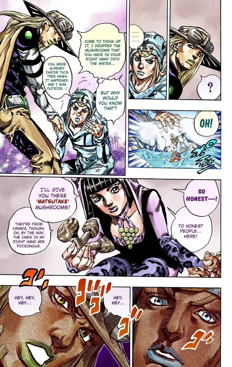 JoJo's Bizarre Adventure Steel Ball Run Colored Manga β Chapter 45 β Page 36