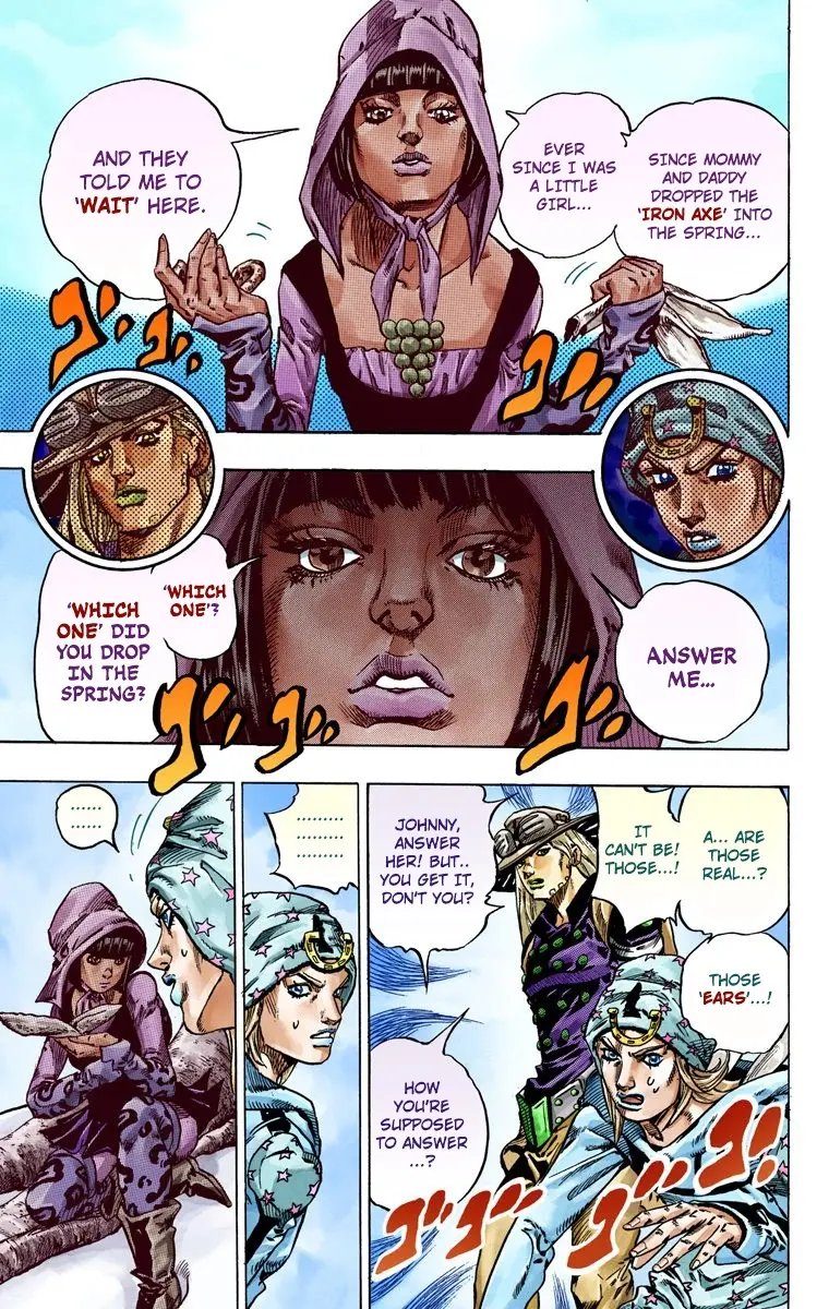JoJo's Bizarre Adventure Steel Ball Run Colored Manga β Chapter 45 β Page 50