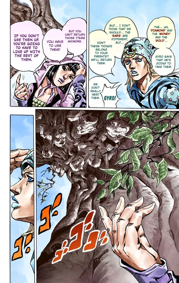 JoJo's Bizarre Adventure Steel Ball Run Colored Manga β Chapter 45 β Page 55