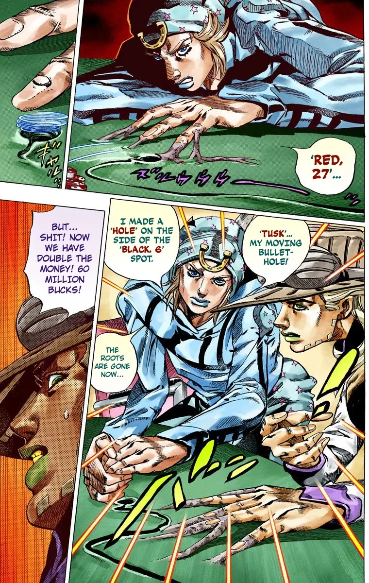 JoJo's Bizarre Adventure Steel Ball Run Colored Manga β Chapter 46 β Page 47