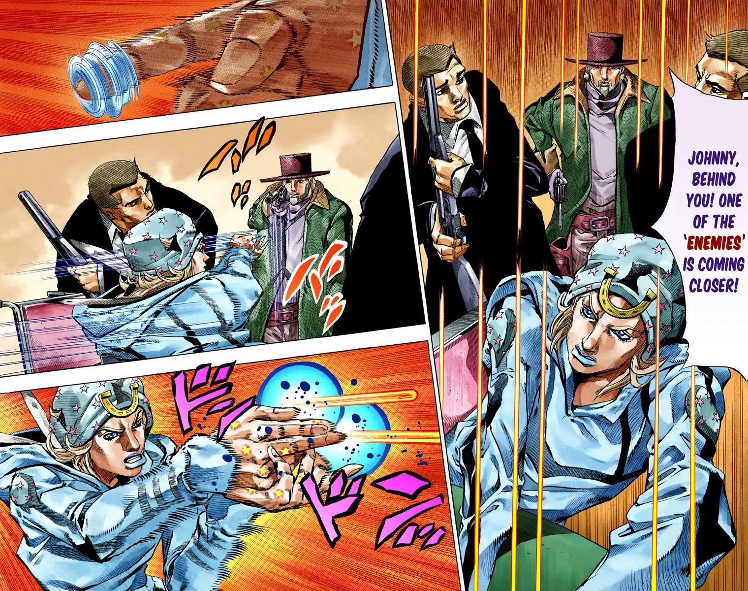 JoJo's Bizarre Adventure Steel Ball Run Colored Manga β Chapter 46 β Page 48
