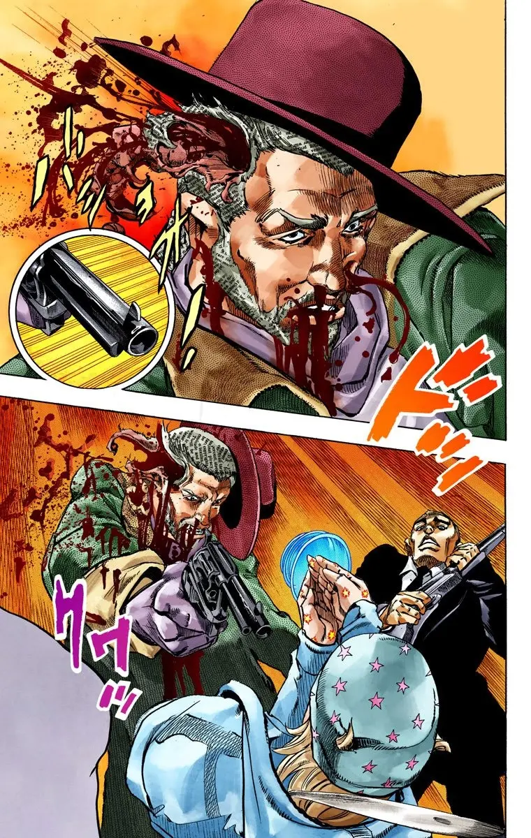 JoJo's Bizarre Adventure Steel Ball Run Colored Manga β Chapter 46 β Page 50