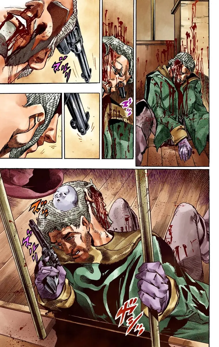 JoJo's Bizarre Adventure Steel Ball Run Colored Manga β Chapter 46 β Page 53