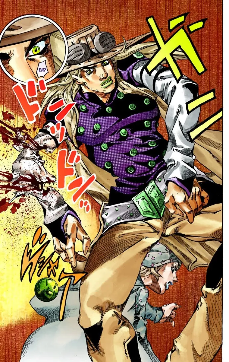 JoJo's Bizarre Adventure Steel Ball Run Colored Manga β Chapter 46 β Page 55