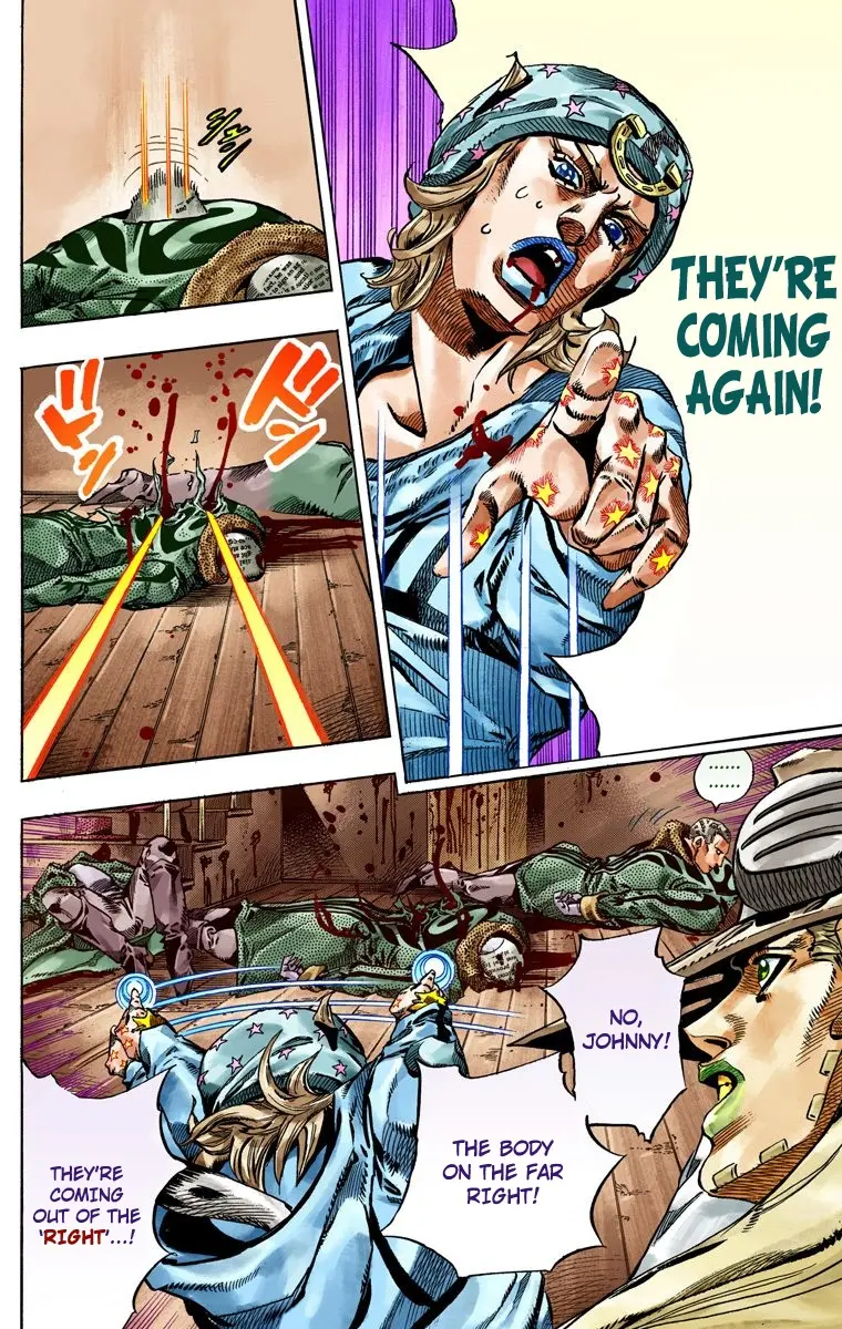 JoJo's Bizarre Adventure Steel Ball Run Colored Manga β Chapter 47 β Page 9