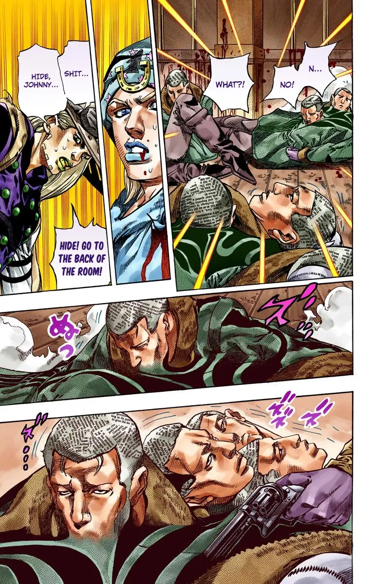 JoJo's Bizarre Adventure Steel Ball Run Colored Manga β Chapter 47 β Page 10