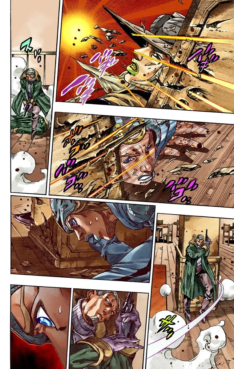 JoJo's Bizarre Adventure Steel Ball Run Colored Manga β Chapter 47 β Page 12