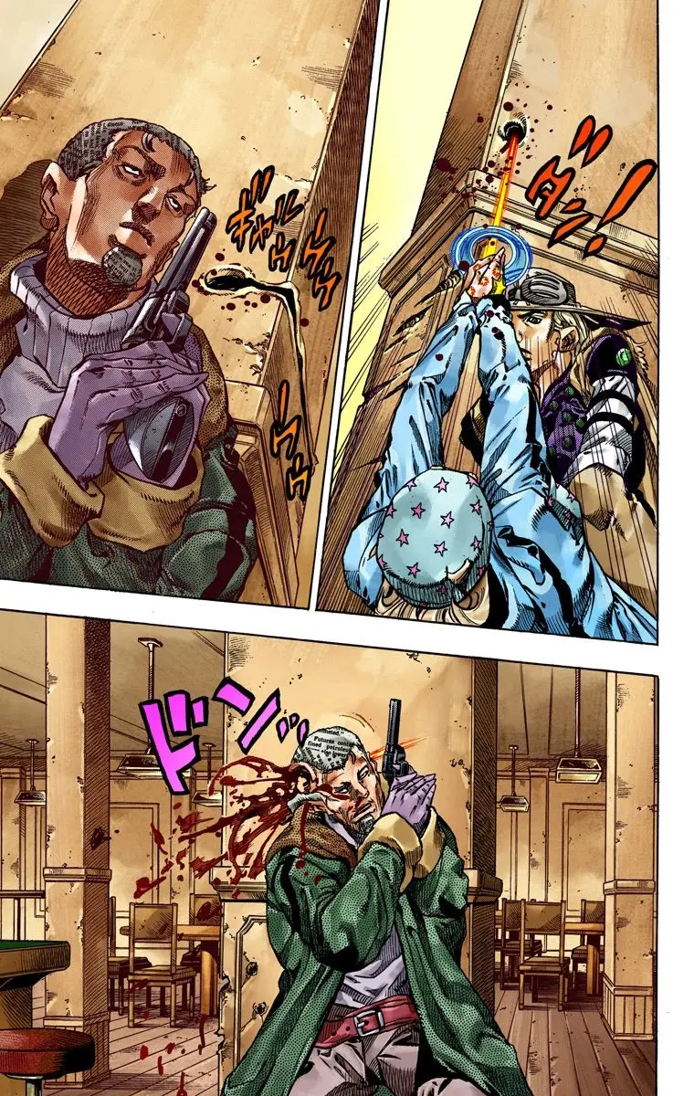 JoJo's Bizarre Adventure Steel Ball Run Colored Manga β Chapter 47 β Page 13