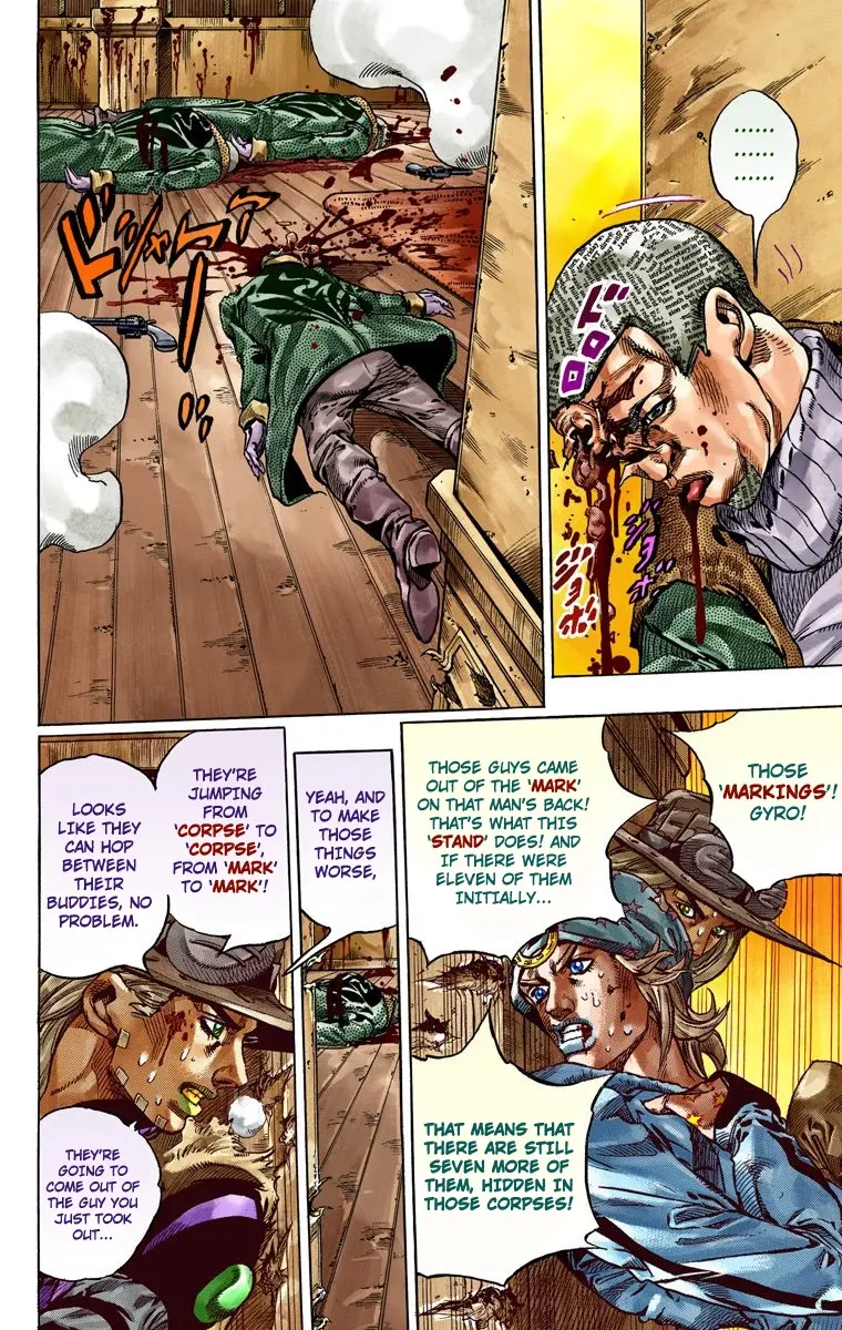 JoJo's Bizarre Adventure Steel Ball Run Colored Manga β Chapter 47 β Page 14