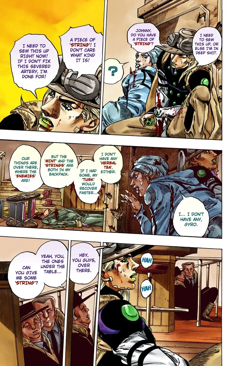 JoJo's Bizarre Adventure Steel Ball Run Colored Manga β Chapter 47 β Page 17