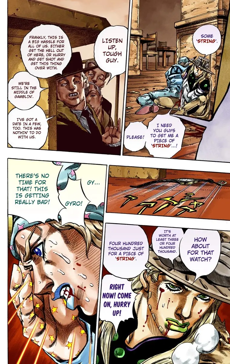 JoJo's Bizarre Adventure Steel Ball Run Colored Manga β Chapter 47 β Page 18