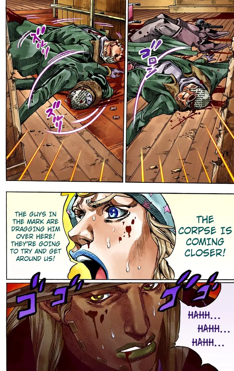 JoJo's Bizarre Adventure Steel Ball Run Colored Manga β Chapter 47 β Page 20