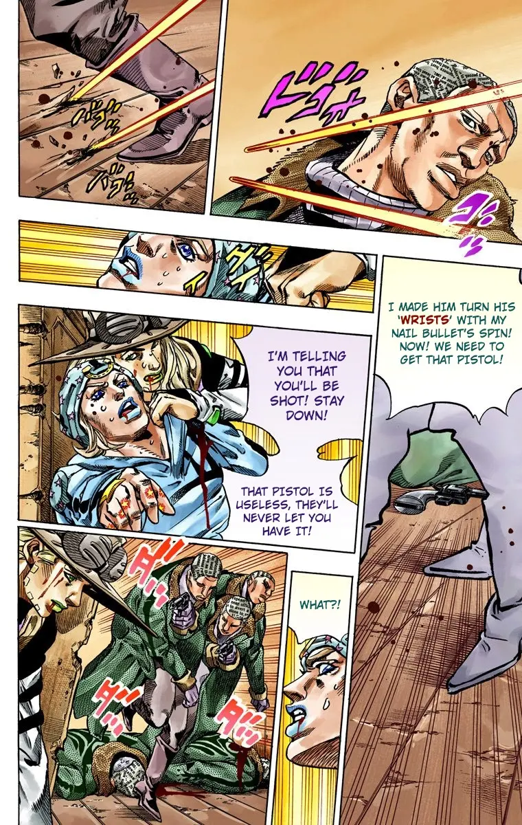 JoJo's Bizarre Adventure Steel Ball Run Colored Manga β Chapter 47 β Page 25
