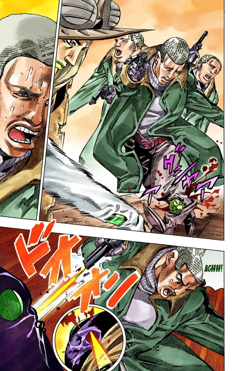 JoJo's Bizarre Adventure Steel Ball Run Colored Manga β Chapter 47 β Page 26