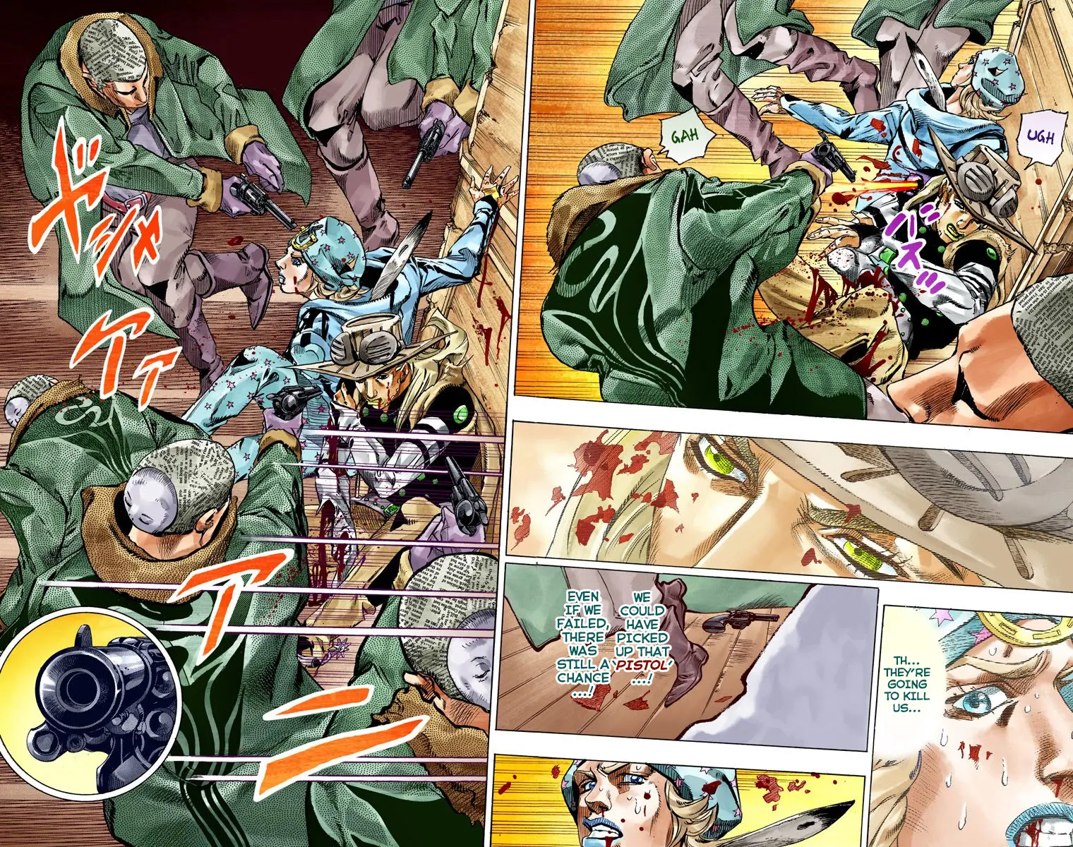 JoJo's Bizarre Adventure Steel Ball Run Colored Manga β Chapter 47 β Page 27