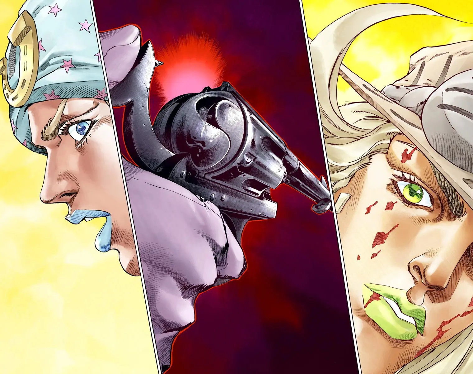 JoJo's Bizarre Adventure Steel Ball Run Colored Manga β Chapter 47 β Page 28
