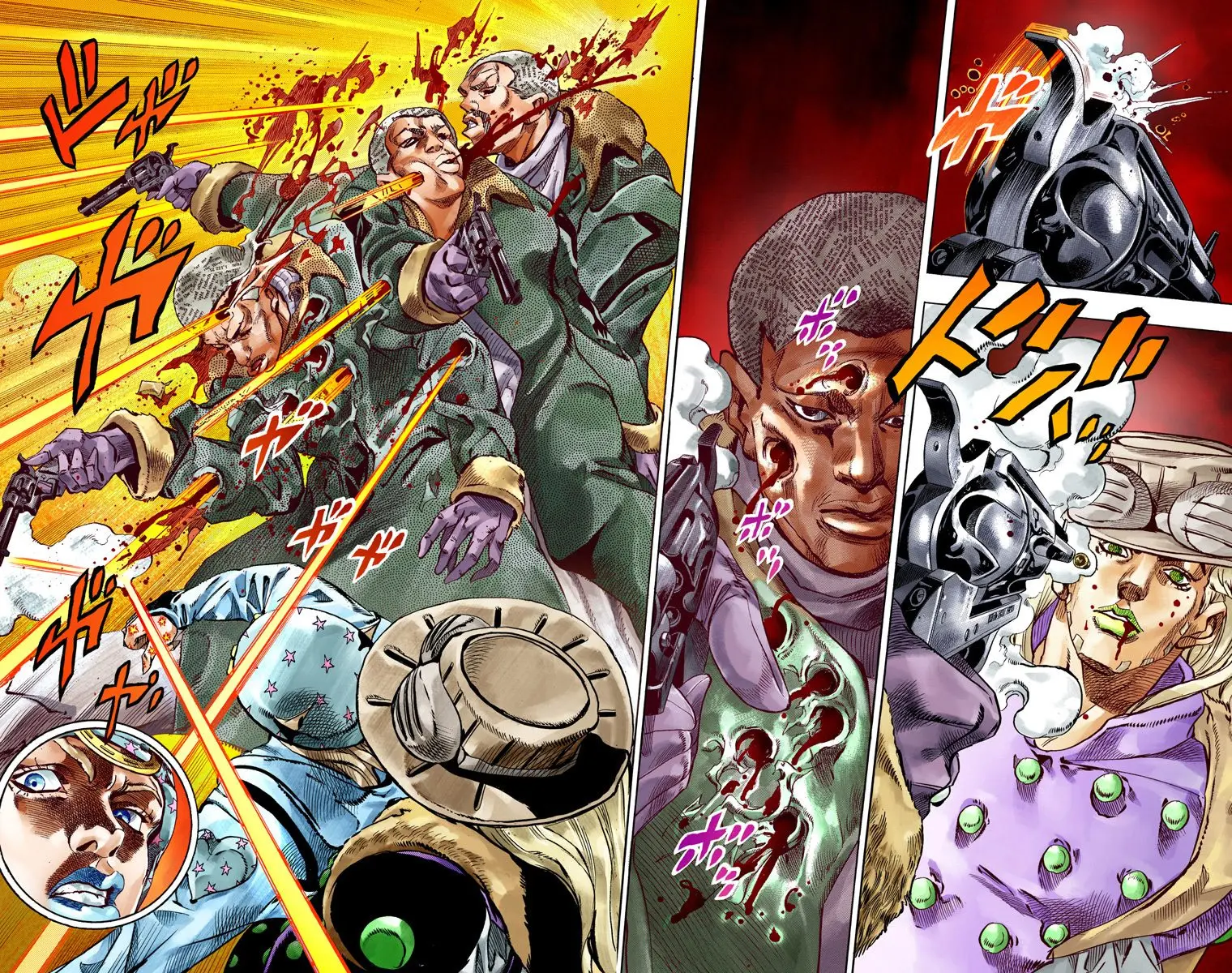 JoJo's Bizarre Adventure Steel Ball Run Colored Manga β Chapter 47 β Page 29