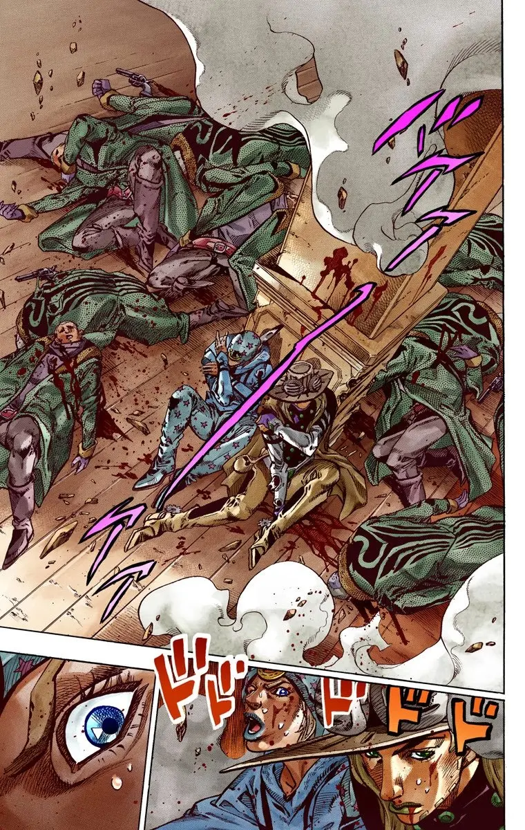 JoJo's Bizarre Adventure Steel Ball Run Colored Manga β Chapter 47 β Page 31