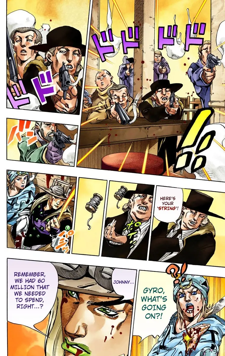 JoJo's Bizarre Adventure Steel Ball Run Colored Manga β Chapter 47 β Page 32