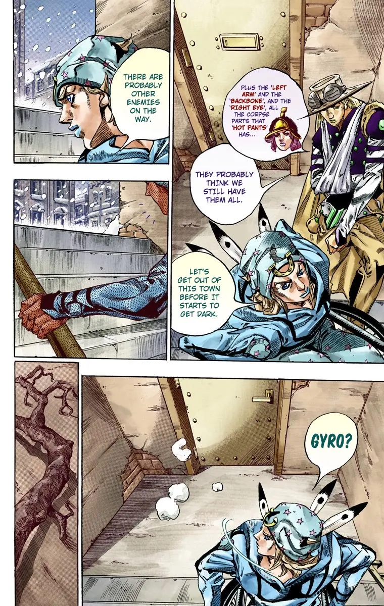 JoJo's Bizarre Adventure Steel Ball Run Colored Manga β Chapter 47 β Page 36