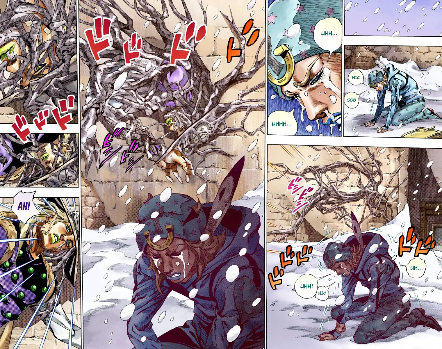 JoJo's Bizarre Adventure Steel Ball Run Colored Manga β Chapter 48 β Page 9