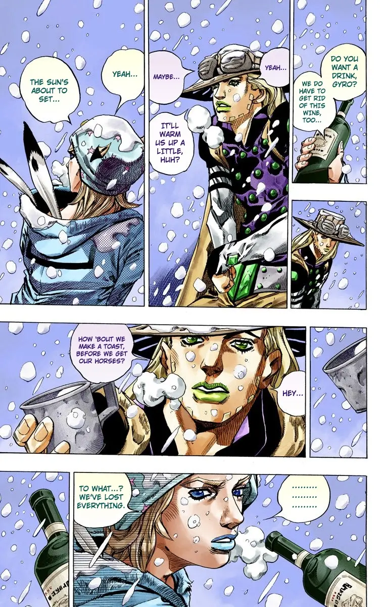 JoJo's Bizarre Adventure Steel Ball Run Colored Manga β Chapter 48 β Page 20