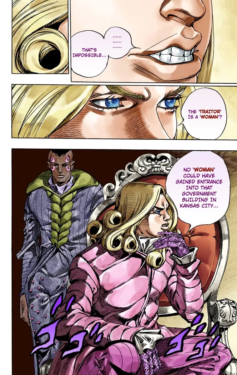 JoJo's Bizarre Adventure Steel Ball Run Colored Manga β Chapter 48 β Page 28