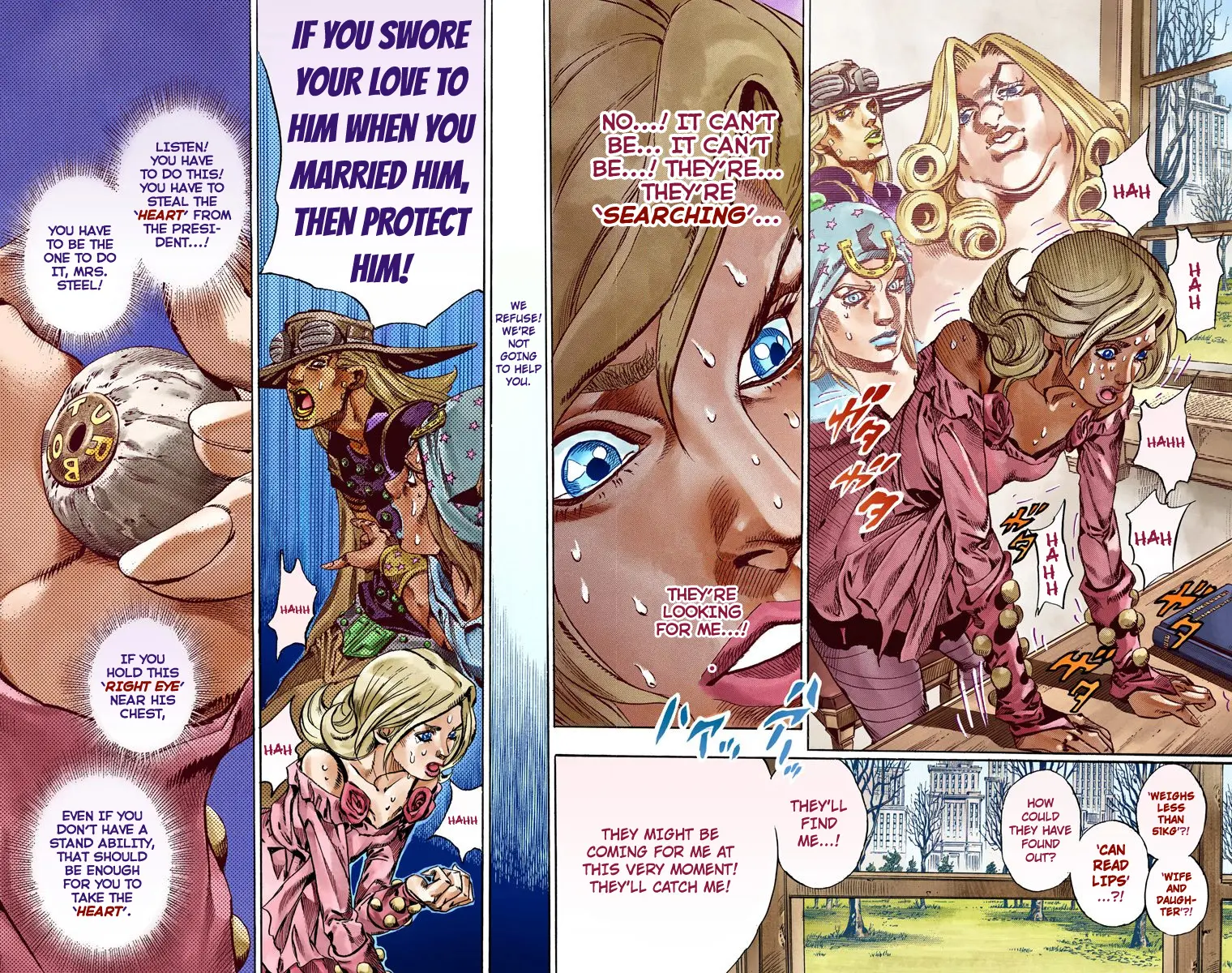 JoJo's Bizarre Adventure Steel Ball Run Colored Manga β Chapter 48 β Page 43