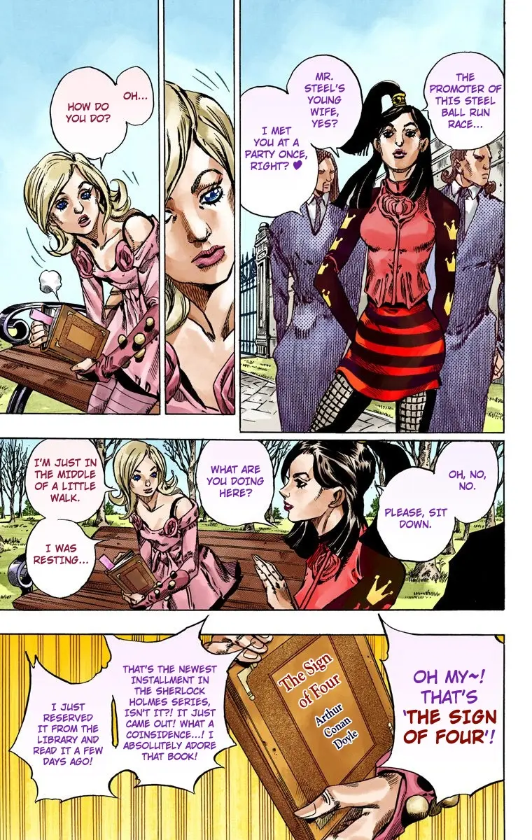 JoJo's Bizarre Adventure Steel Ball Run Colored Manga β Chapter 48 β Page 49