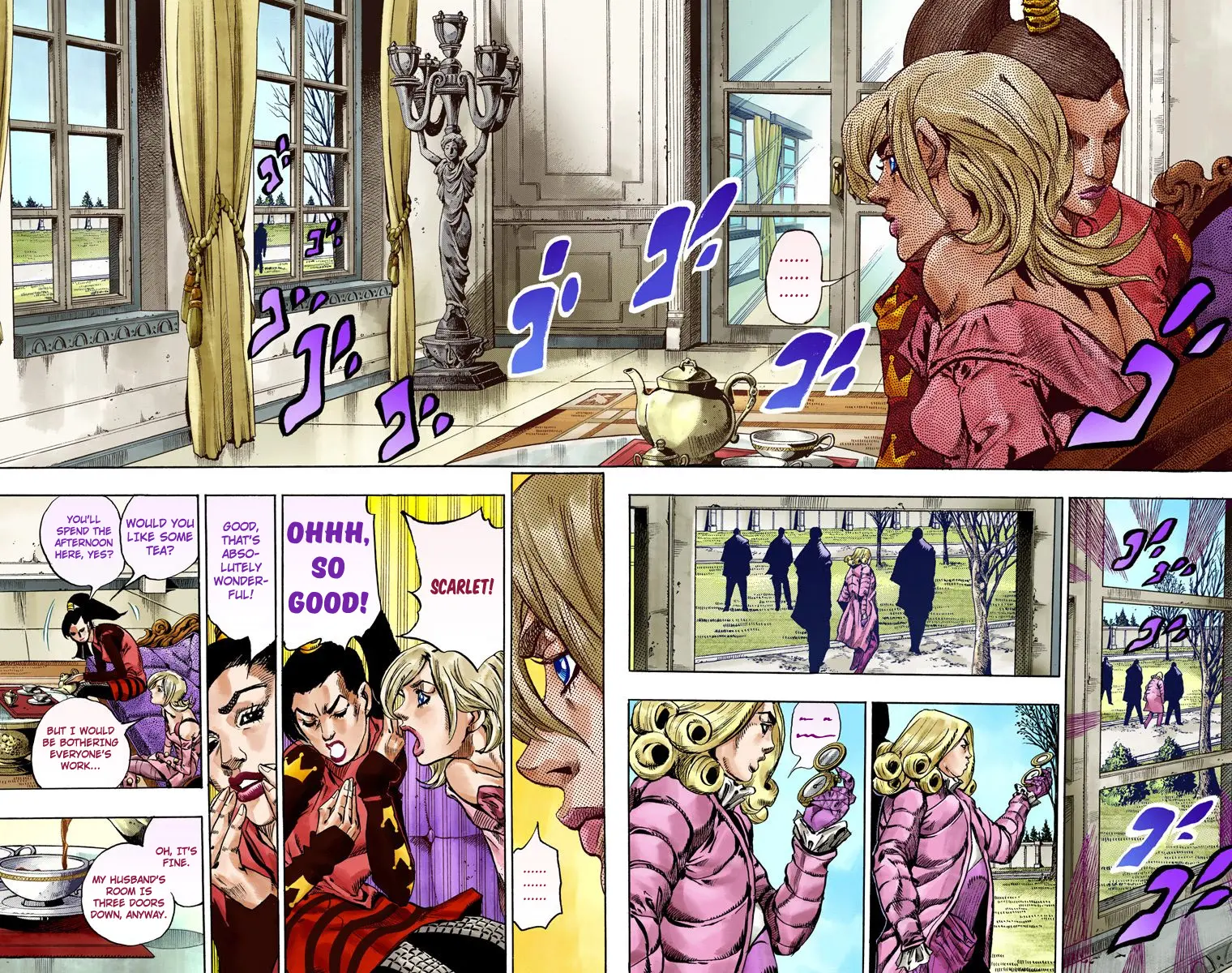 JoJo's Bizarre Adventure Steel Ball Run Colored Manga β Chapter 49 β Page 6