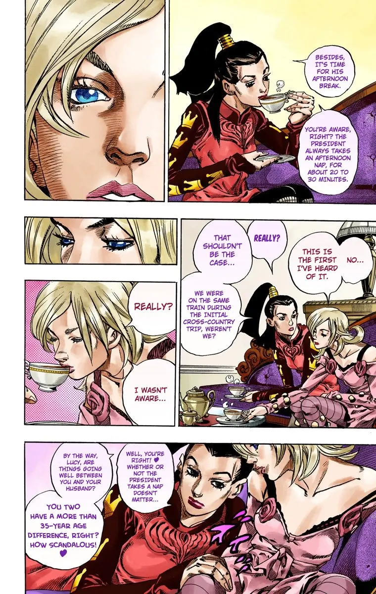 JoJo's Bizarre Adventure Steel Ball Run Colored Manga β Chapter 49 β Page 7