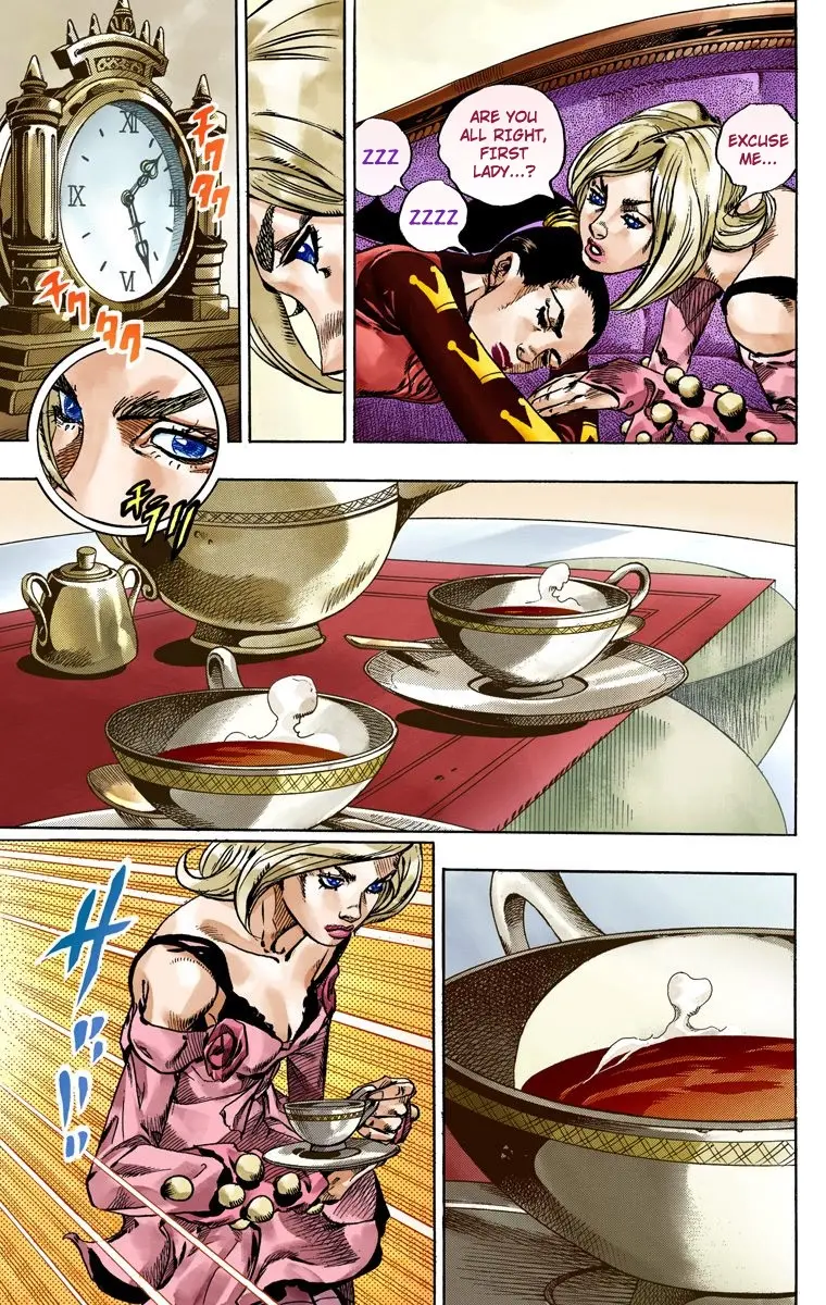 JoJo's Bizarre Adventure Steel Ball Run Colored Manga β Chapter 49 β Page 14