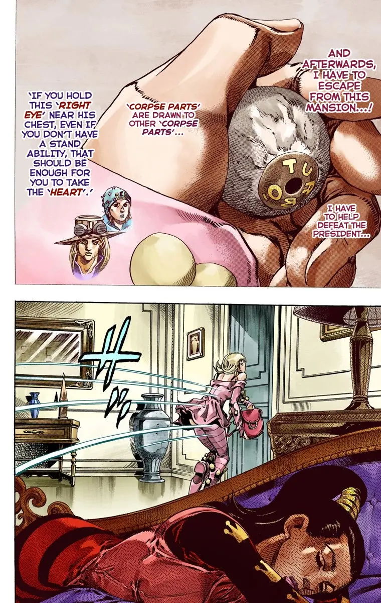 JoJo's Bizarre Adventure Steel Ball Run Colored Manga β Chapter 49 β Page 17
