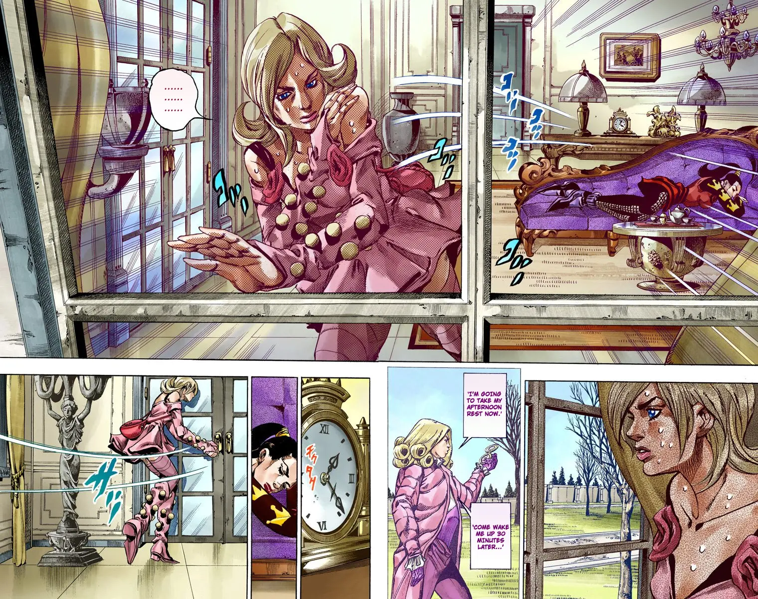 JoJo's Bizarre Adventure Steel Ball Run Colored Manga β Chapter 49 β Page 19